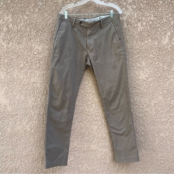 NNO7‎ No nationality Hartford Mens Buttoned Dress Pants Navy Size EUR 33x32